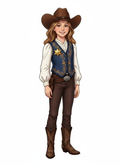 Mary's Sheriff Adventure 🚀 - Fairy Tale Classic