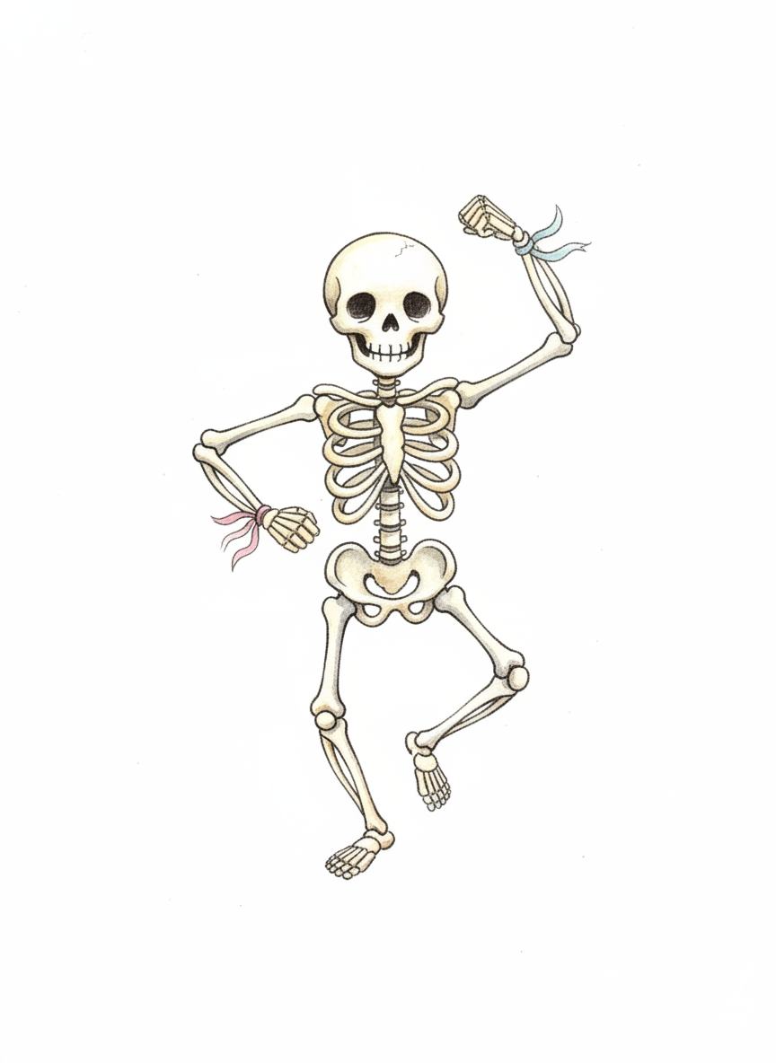 Skeleton Mary - Gentle Pencil