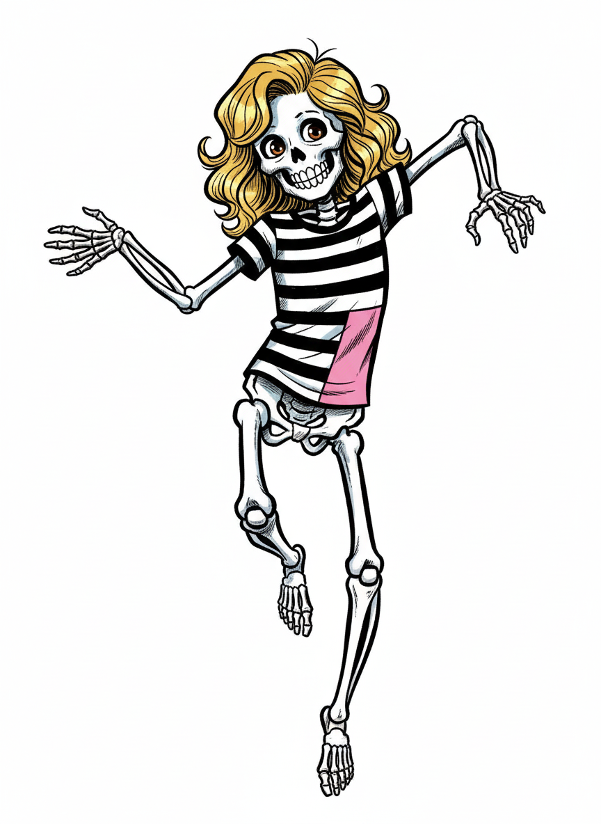 Skeleton Mary - Comic Book