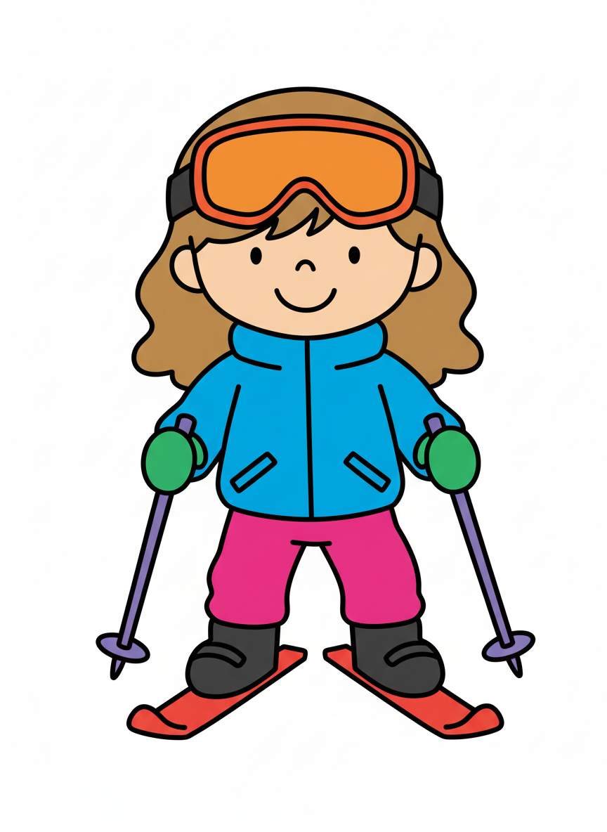 Mary the Snow Swisher - Preschool Simple