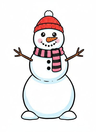 Mary's Snowy Creations ❄️ - Classic Coloring Book