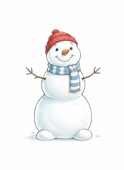 Mary's Snowy Creations ❄️ - Gentle Pencil