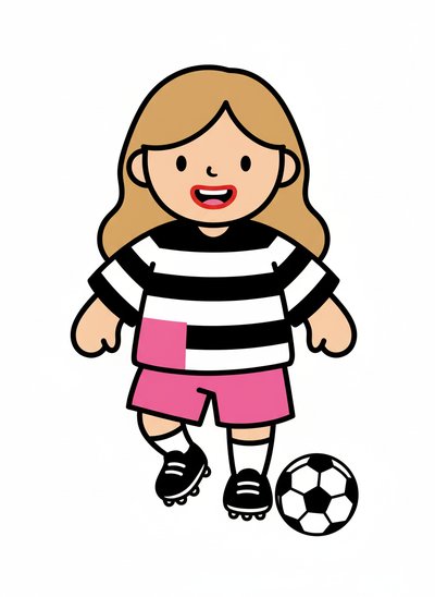 Mary's Soccer Star Dreams ⚽️ - Preschool Simple