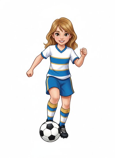 Mary's Soccer Star Dreams ⚽️ - Golden Age Animation