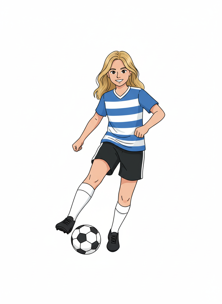 Mary the Goal Scorer - Minimalist