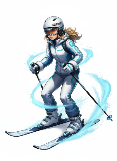 Mary's Snowy Adventures ⛷️ - Webtoon Anime
