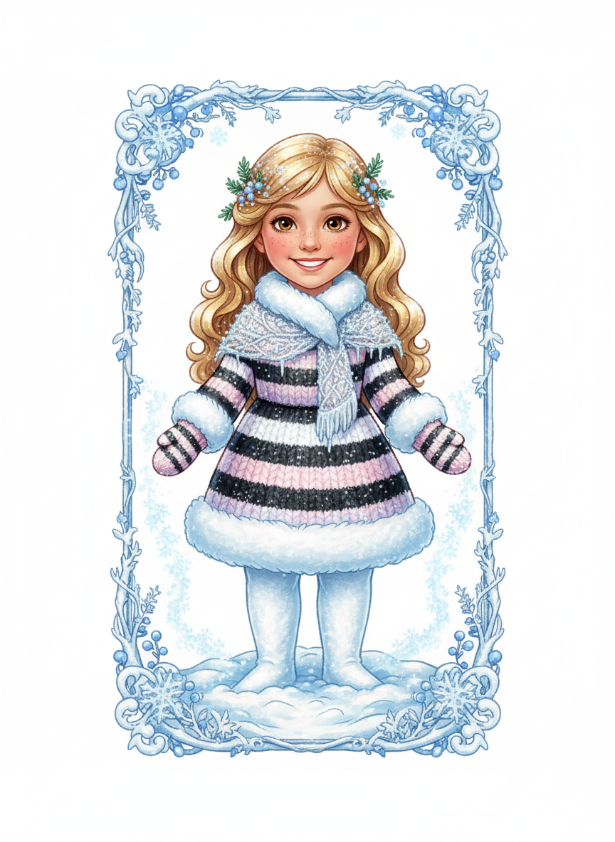 Mary the Snowgirl - Fairy Tale Classic
