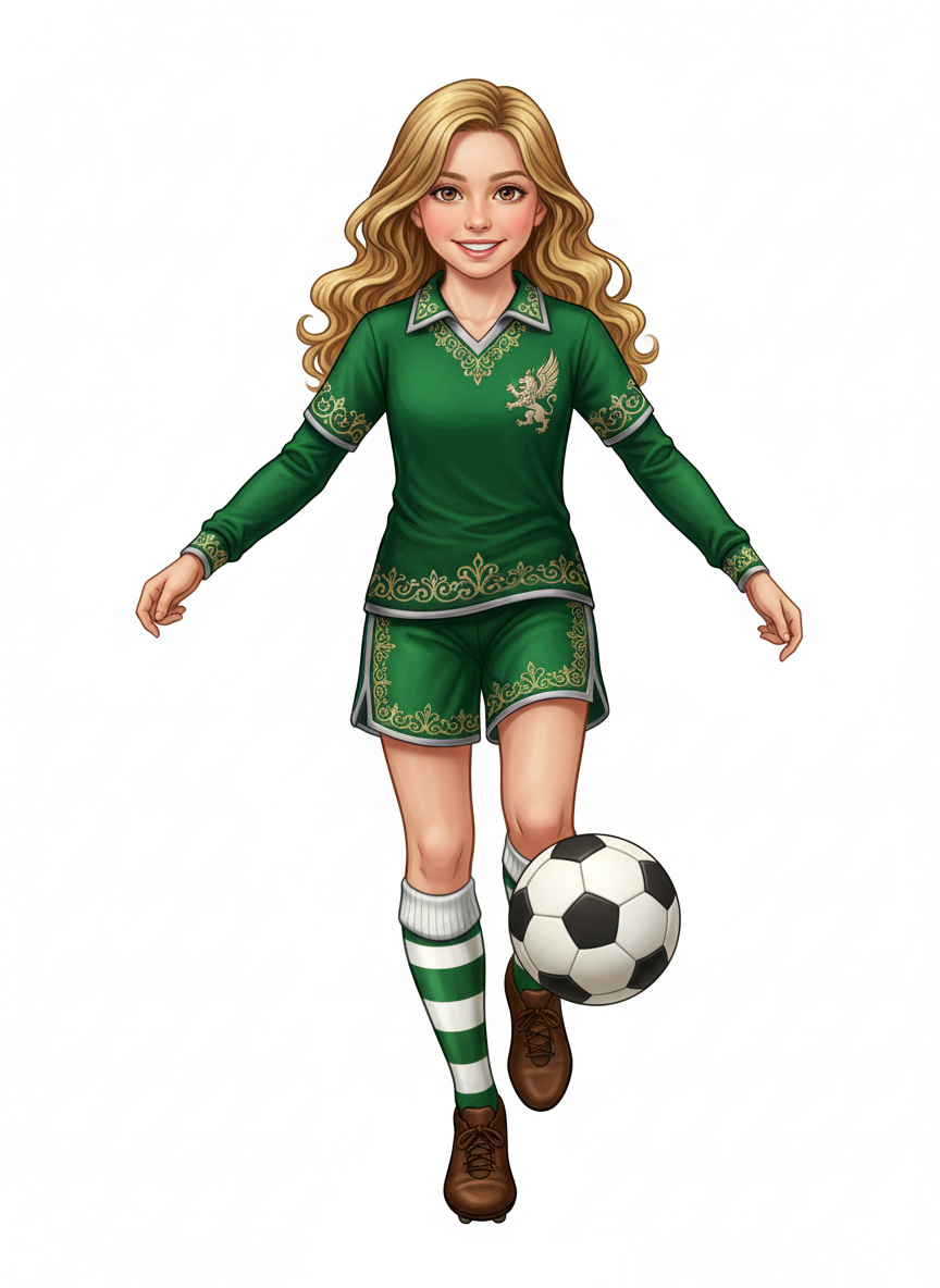 Mary the Goal Scorer - Fairy Tale Classic