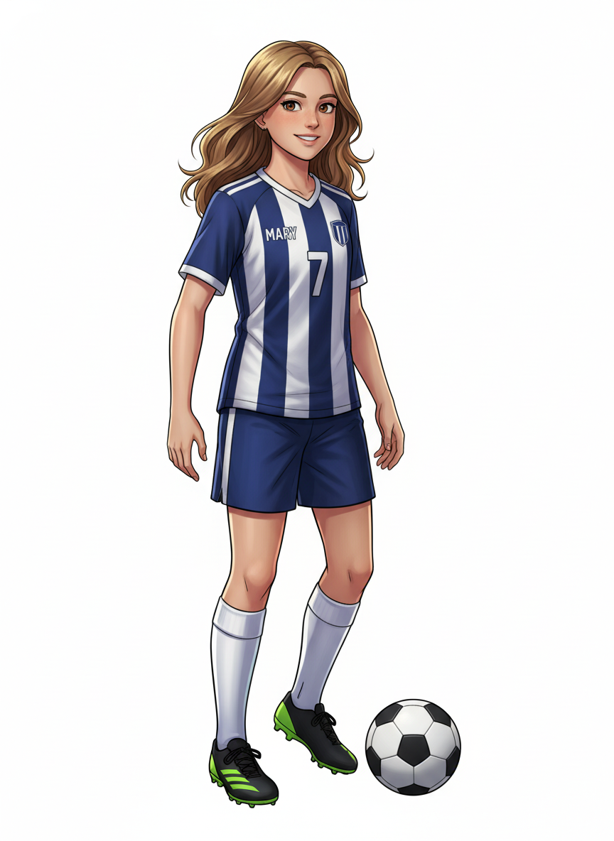 Mary the Goal Scorer - Webtoon Anime
