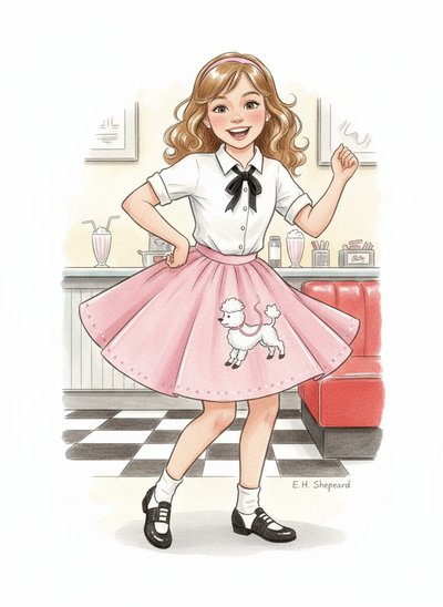 Mary's Sock Hop Adventure 🎶 - Gentle Pencil