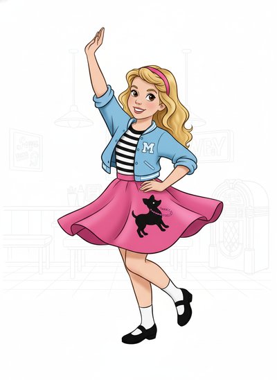 Mary's Sock Hop Adventure 🎶 - Golden Age Animation