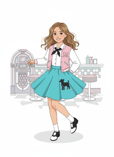 Mary's Sock Hop Adventure 🎶 - Minimalist