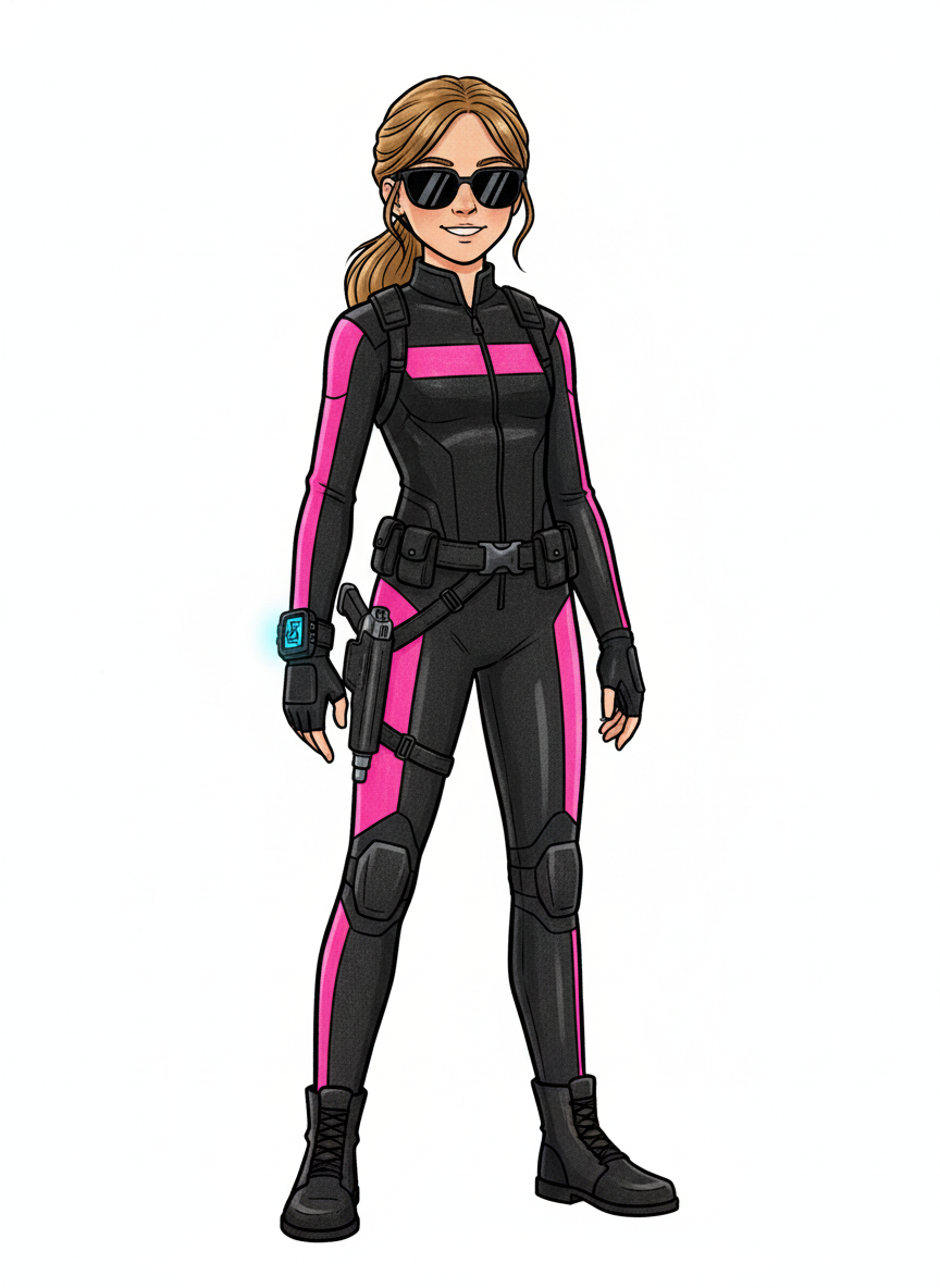 Agent Mary - Classic Coloring Book