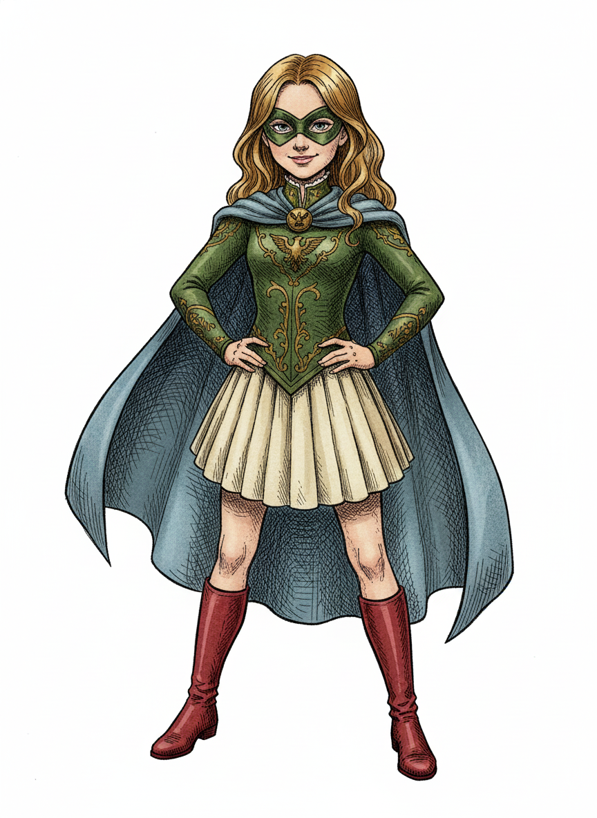 Marvelous Mary - Victorian Illustration