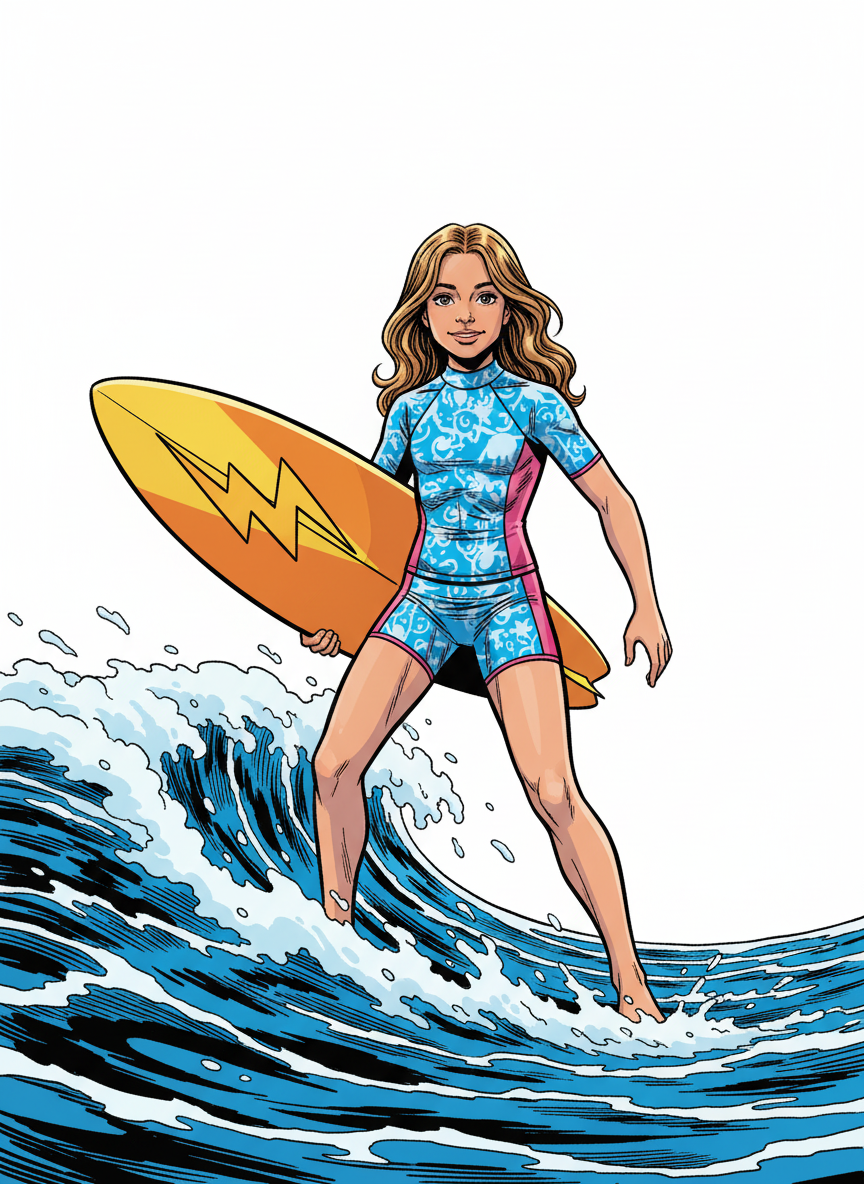 Mary the Wave Rider - Comic Book