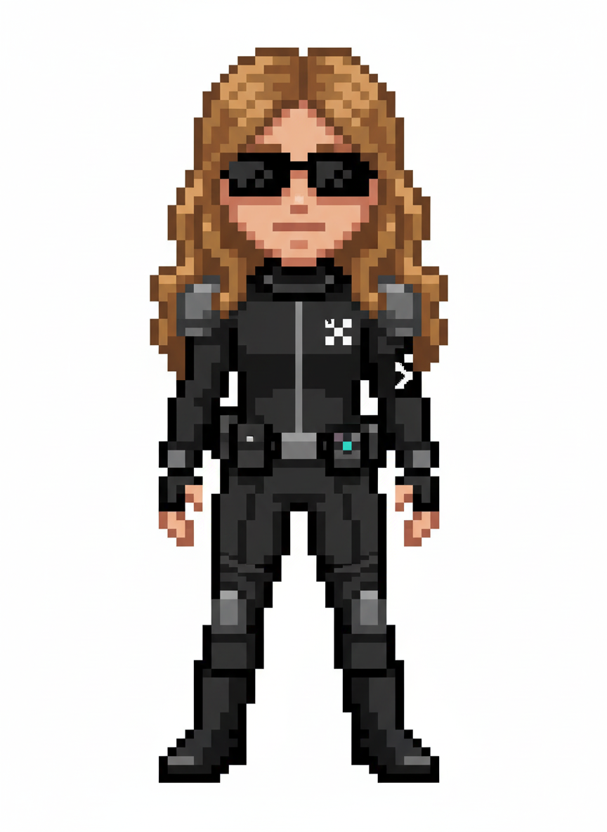 Agent Mary - Pixel Art