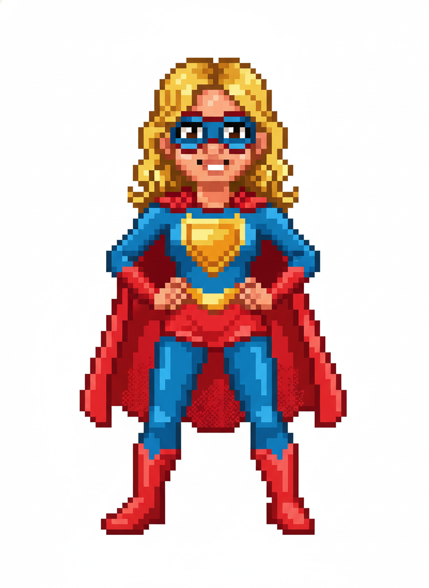 Marvelous Mary - Pixel Art