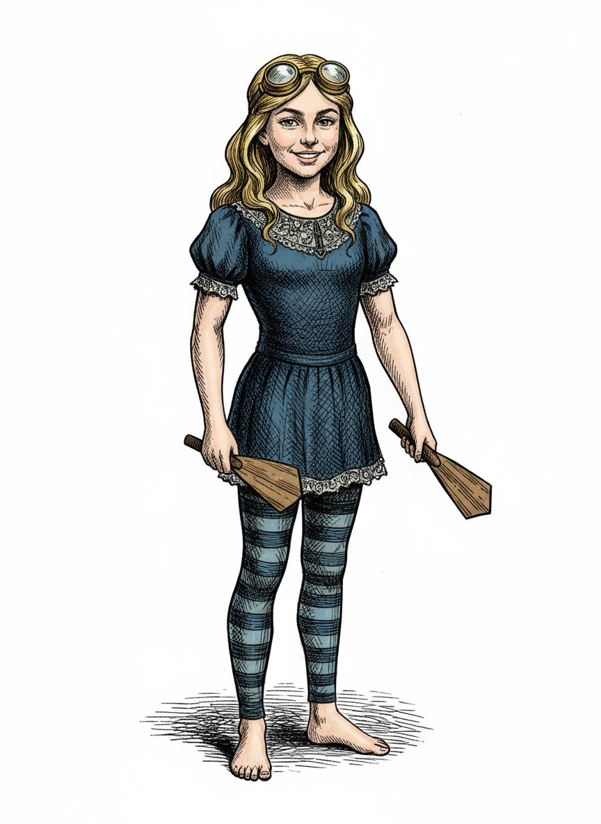 Marina Mary - Victorian Illustration