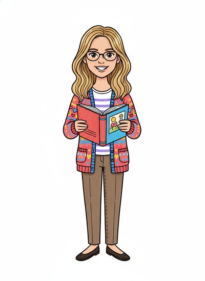 Mary's Teacher Dreams 🌟 - Classic Coloring Book