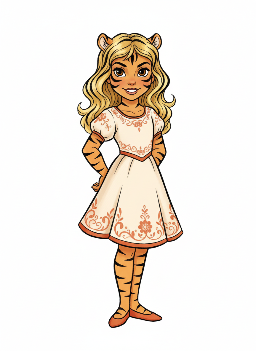 Mary the Mighty Tiger - Golden Age Animation