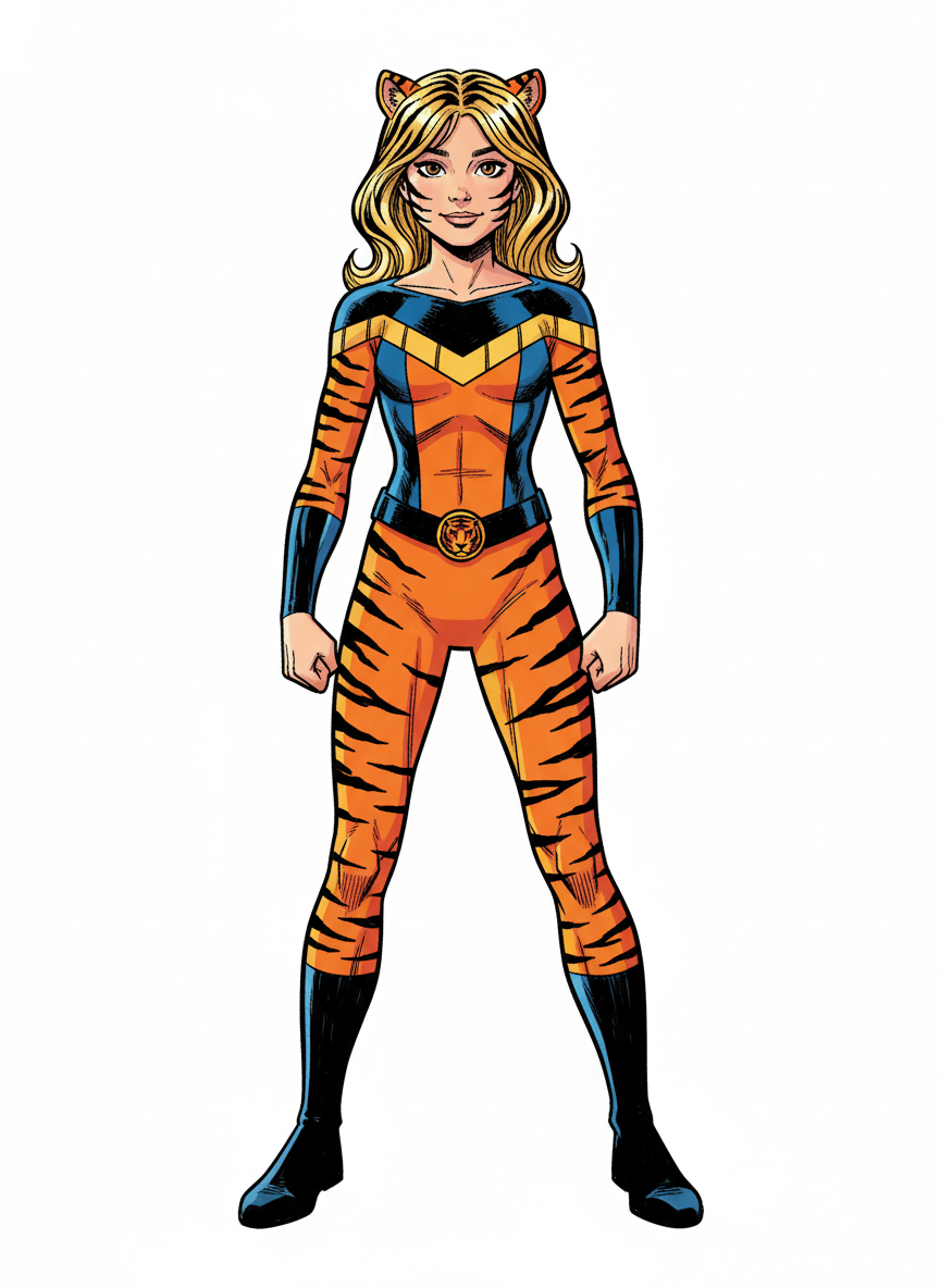 Mary the Mighty Tiger - Comic Book