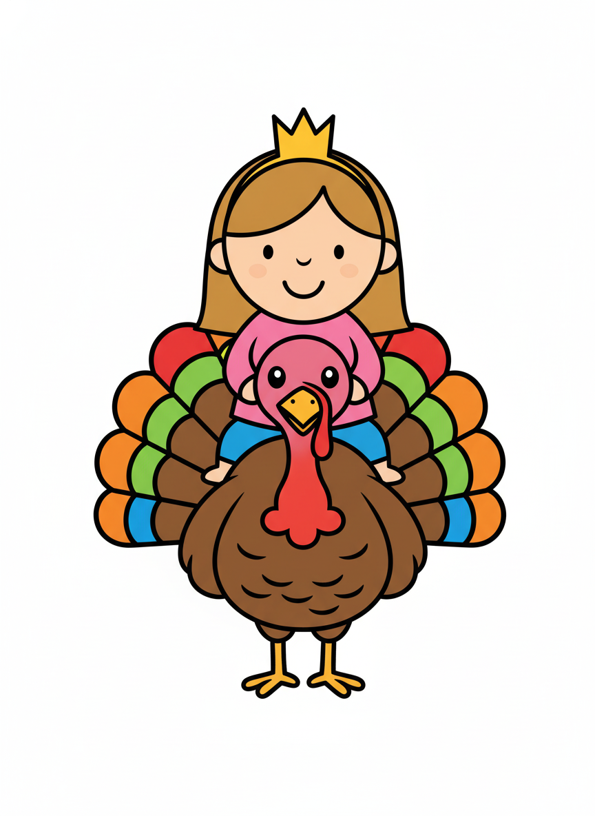 Mary the Turkey Queen - Preschool Simple