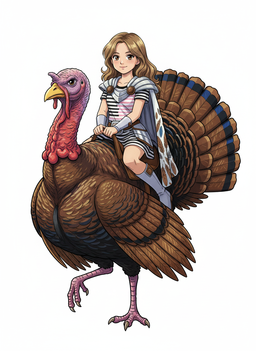 Mary the Turkey Queen - Classic Anime