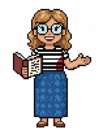 Mary's Teacher Dreams 🌟 - Pixel Art