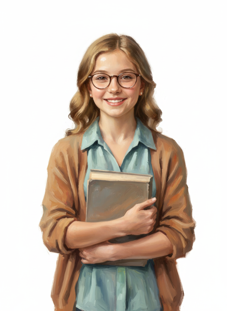 Mrs. Mary the Mentor - Impressionist Painting