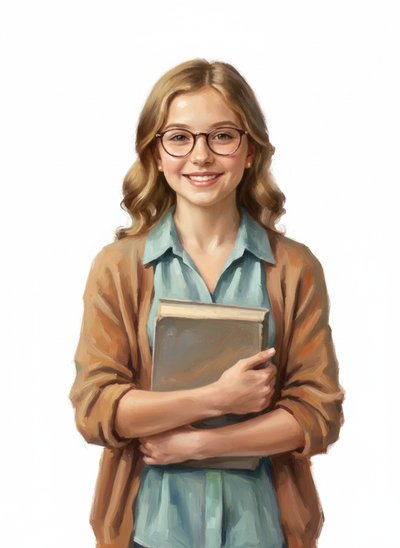 Mary's Teacher Dreams 🌟 - Impressionist Painting