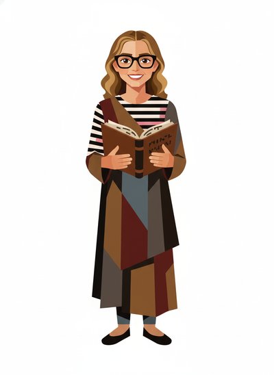 Mary's Teacher Dreams 🌟 - Cubist Painting