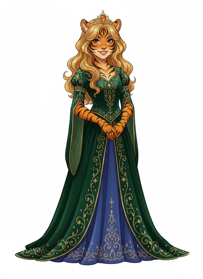 Mary the Mighty Tiger - Fairy Tale Classic