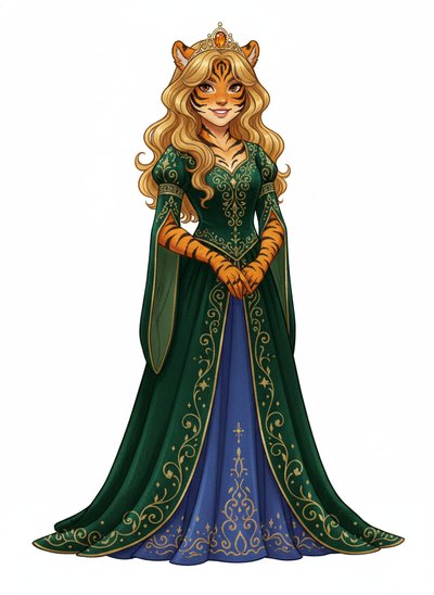 Mary's Tiger Adventure 🐯 - Fairy Tale Classic