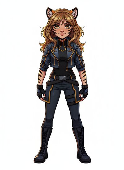 Mary's Tiger Adventure 🐯 - Webtoon Anime