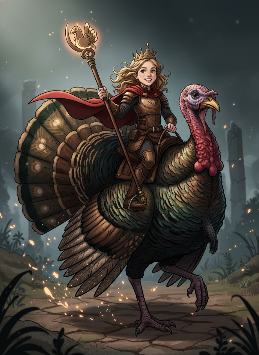 Mary the Turkey Queen - Webtoon Anime