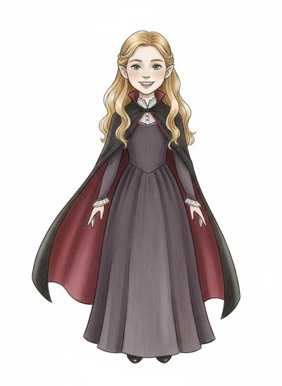 Mary's Vampy Adventure 🧛‍♀️ - Gentle Pencil