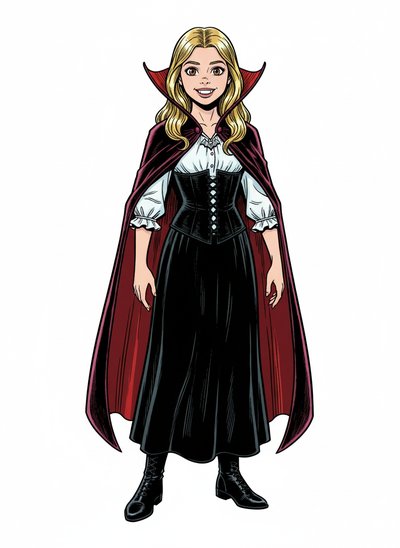 Mary's Vampy Adventure 🧛‍♀️ - Comic Book