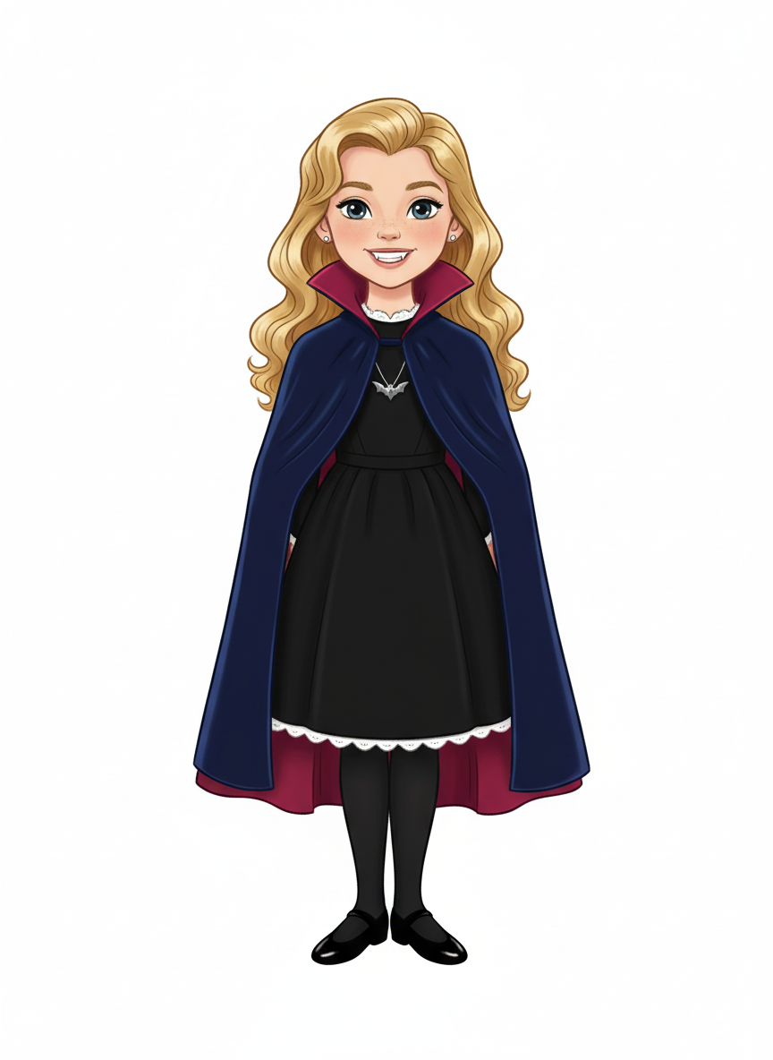 Mary the Vampire - Vintage Storybook