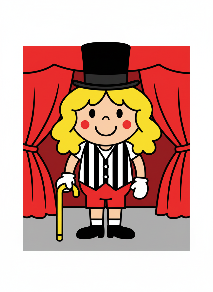 Vaudeville Mary - Preschool Simple