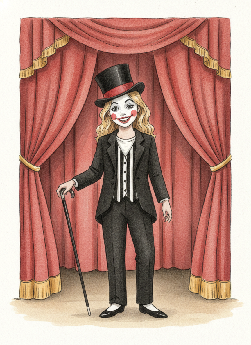Vaudeville Mary - Gentle Pencil