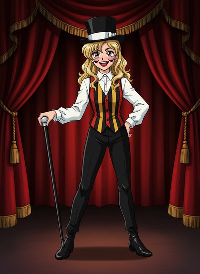 Mary's Vaudeville Adventure 🎩 - Classic Anime