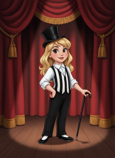 Mary's Vaudeville Adventure 🎩 - Golden Age Animation