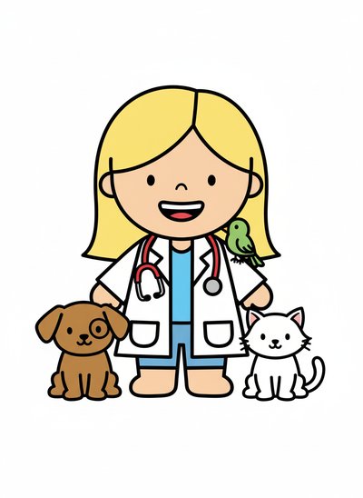 Mary's Vet Adventures 🐾 - Preschool Simple