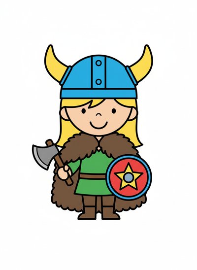 Mary's Viking Adventure 🛡️ - Preschool Simple