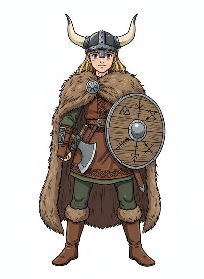 Mary's Viking Adventure 🛡️ - Classic Anime