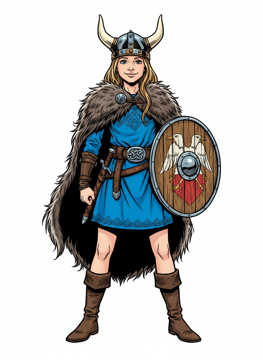 Mary the Brave Viking - Comic Book