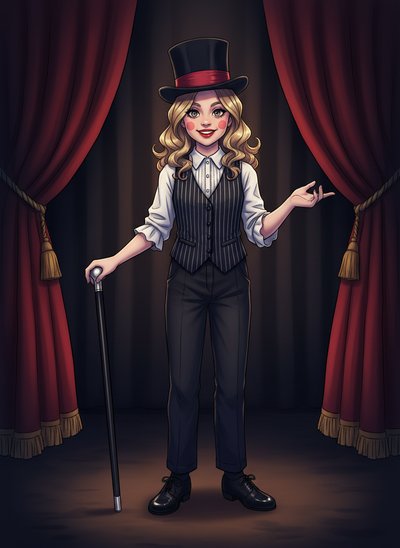 Mary's Vaudeville Adventure 🎩 - Webtoon Anime