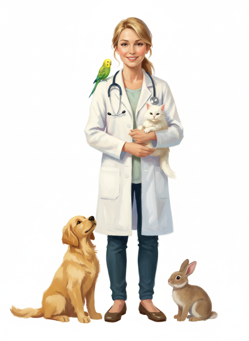 Vet Mary - Impressionist Painting