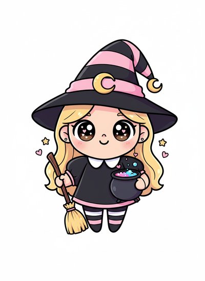 Mary's Magical Makeover 🌟 - Kawaii Cute