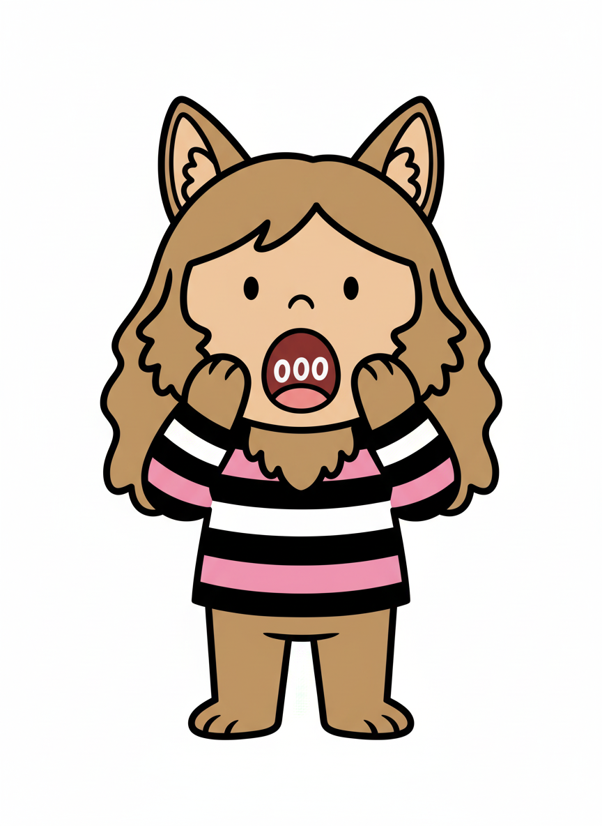 Mary the Howling Wolf - Preschool Simple